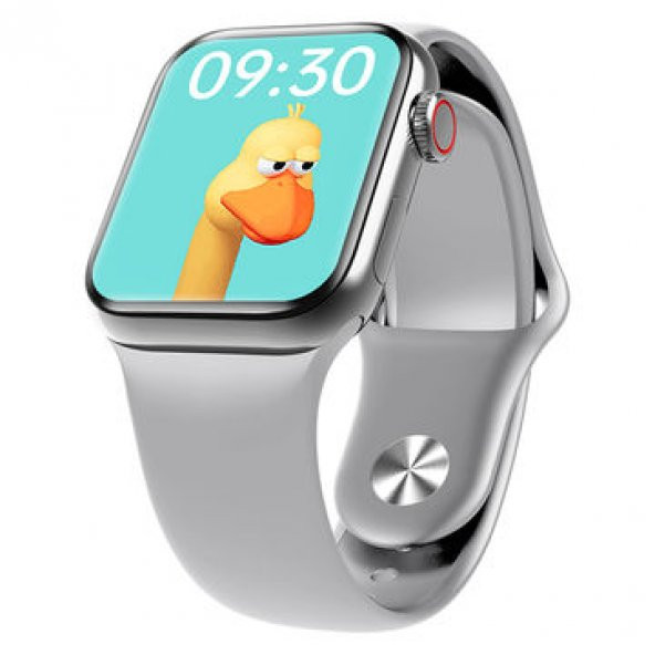 Full Ekran Smartwatch Gri Akıllı Saat