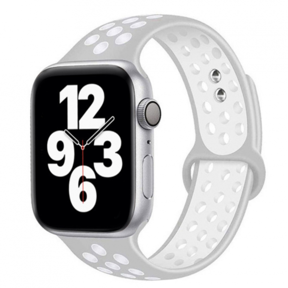 Apple Uyumlu Watch 7 Nike 44 Gümüş Akıllı Saat Galaxy Buds Pro Beyaz Kablosuz Bluetooth Kulaklık