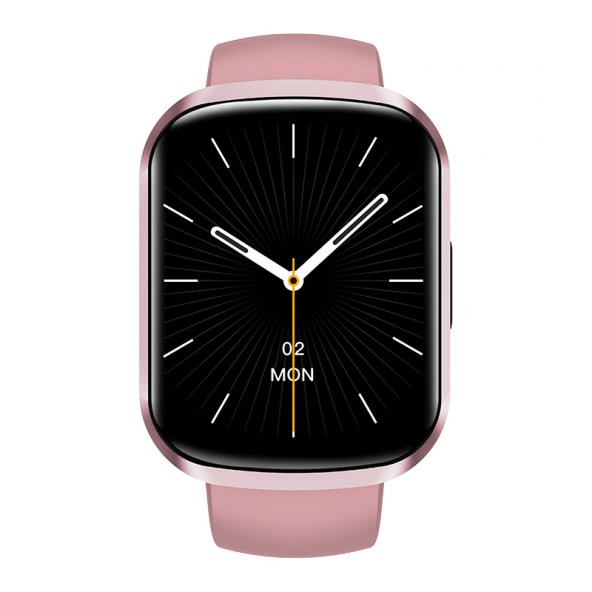 Samsung Uyumlu Galaxy Buds+ Pembe Bluetooth Kulaklık Smartwatch Pembe Akıllı Saat - 3