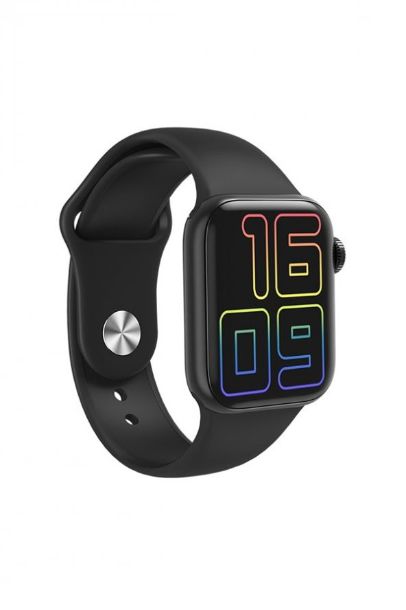 Pro 5 Beyaz Bluetooth Kulaklık Full Ekran Smartwatch Siyah Akıllı Saat