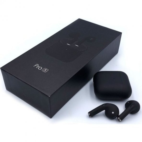 Pro 5 Siyah Bluetooth Kulaklık Watch 7 Siyah Nike Akıllı Saat - 6
