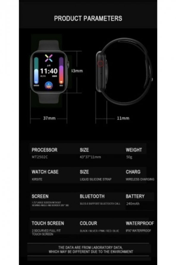 Fk99 Plus Pembe Akıllı Saat Çift Kordon Adımsayar Nabız Tansiyon Ölçer Suya Dayanıklı Ios Android Uyumlu - Resim 3