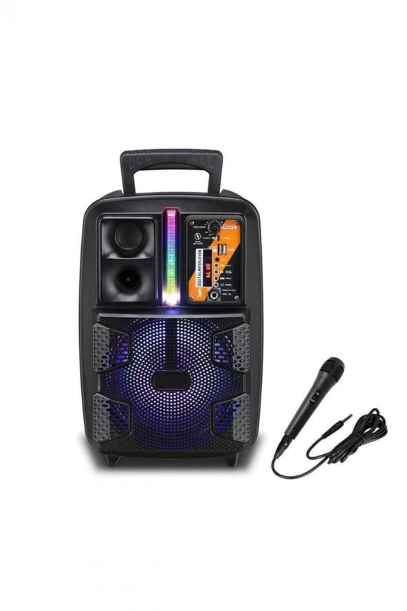 Taşınabilir Toplantı Anfisi Bluetooth Speaker Mikrofonlu Kablosuz Hoparlör - 5