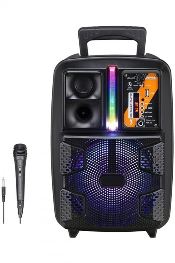 Taşınabilir Toplantı Anfisi Bluetooth Speaker Mikrofonlu Kablosuz Hoparlör - 2