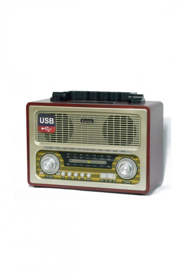 Md-1800bt Nostalji Görünümlü Bluetoothlu Müzik Kutusu - 2