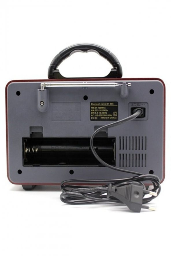 Meier M-112bt Açık Bej Renk Nostaljik Radyo - 6
