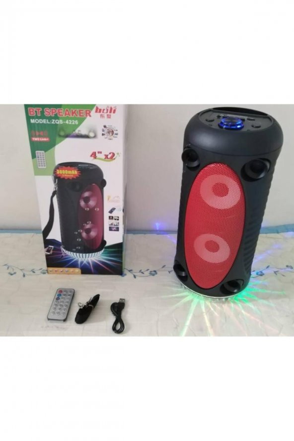 Bluetooth Höparlör Spekear Zqs-4226 Fm-usb-aux-sd Kart - 3