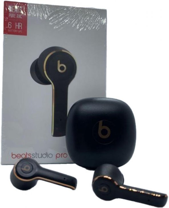 BeatsStudio Pro Wireless 6 Saat Dayanıklı Batarya B.T 5.0 Siyah - Resim 2