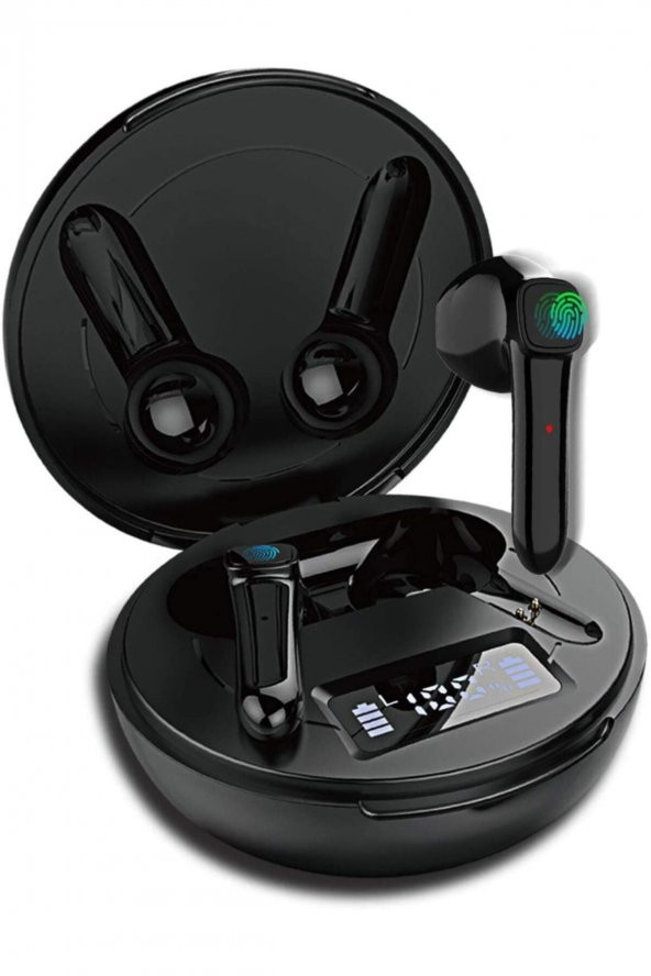 Xiaomi Uyumlu Stereo Earbuds MG-S19 Tws Bluetooth Kablosuz Kulaklık Siyah - 2