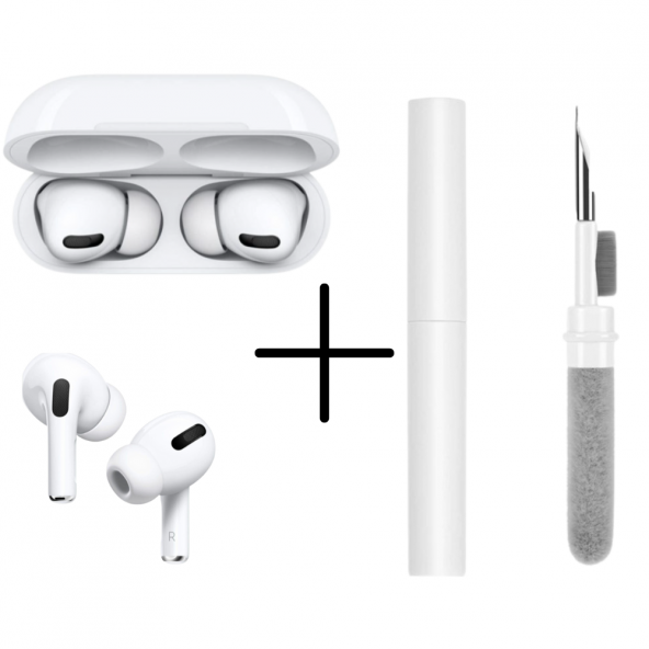 Airpods Pro Bluetooth Kulaklık ve Kulaklık Temizleme Kiti - 2