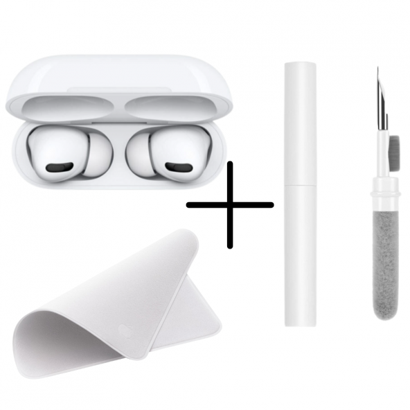 Airpods Pro Bluetooth Kulaklık Temizleme Kiti ve Parlatma Mendili - 2
