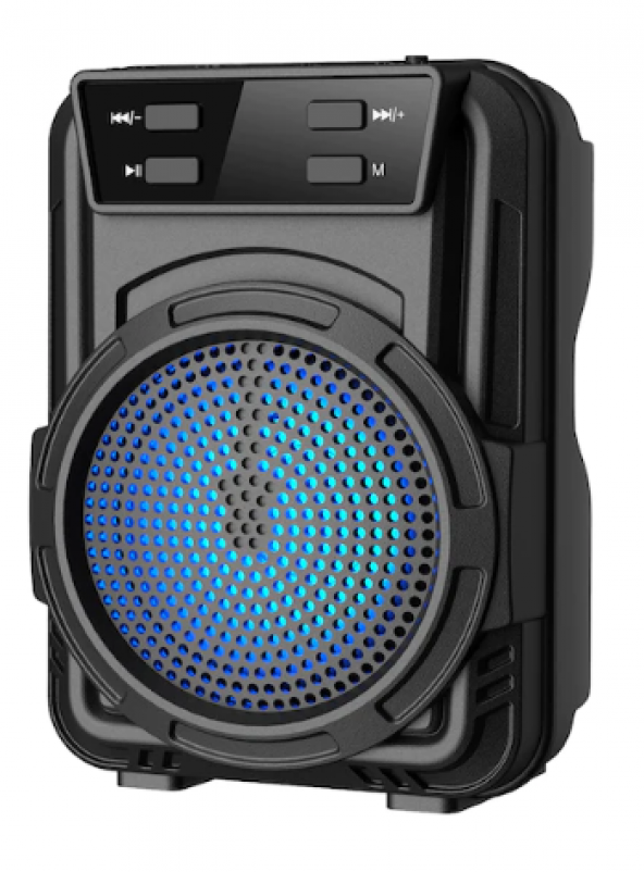 GTS-1348 3 inç Kablosuz Mini Siyah Hoparlör - 7