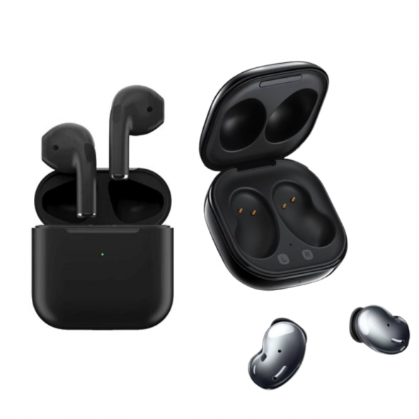 Galaxy Buds Live Siyah ve Pro 5 Uyumlu Premium 2022 Yeni Nesil - Resim 2