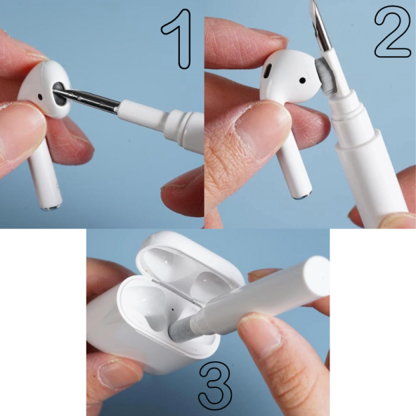 Galaxy Buds Pro Beyaz Bluetooth Kulaklık ve Temizleme Kalemi - Resim 6