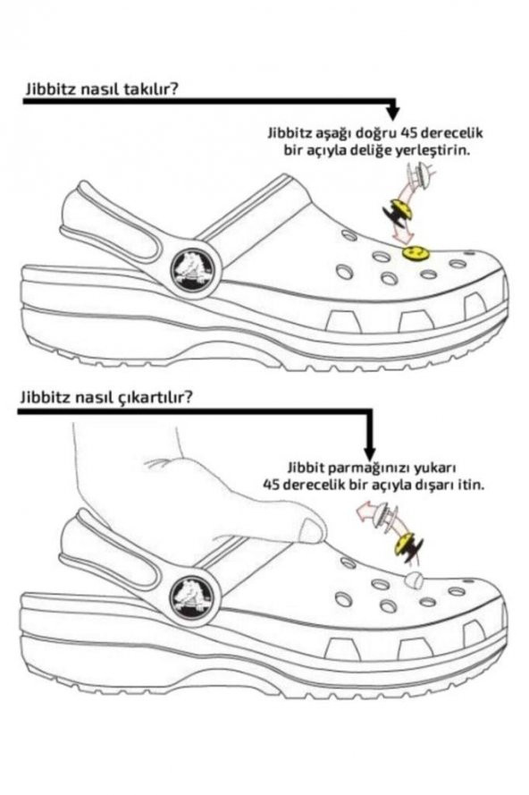 MAVİ ELBİSELİ BEBEK TASARIM SİLİKON CROCS TERLİK SÜSÜ-D1 - 2