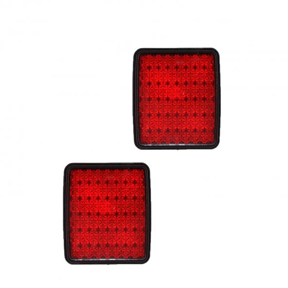 Fiat Doblo, Citroen, Peugeot için Arka Tampon Reflektörü 2li - 3