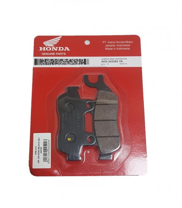 CBF 150 DİSK BALATA ORJ JAPON