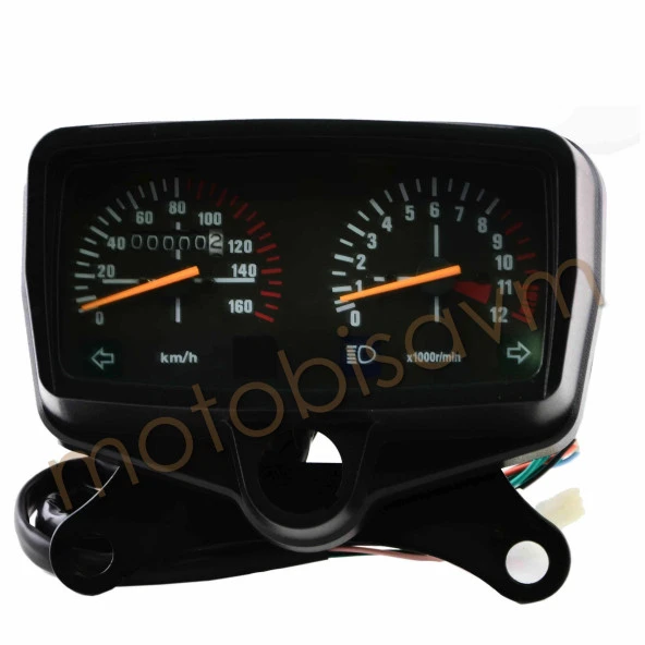 KM SAATİ CG 160 KM çift tel ürün görseli 1