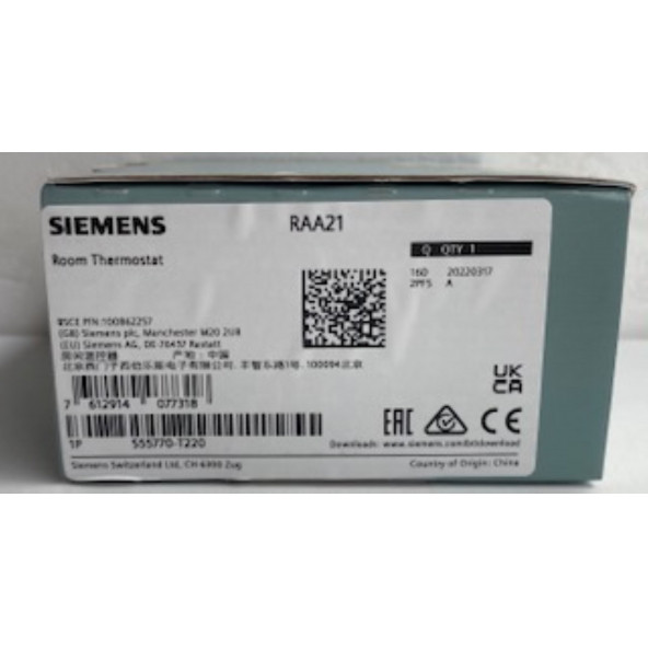 Siemens Raa21 Oda Termostatı - 5