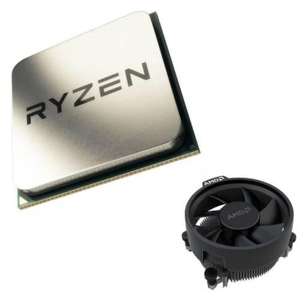 AMD Ryzen 5 5600X 3.7 GHz Soket AM4 32 MB Cache 65 W İşlemci MPK + Fan - 2