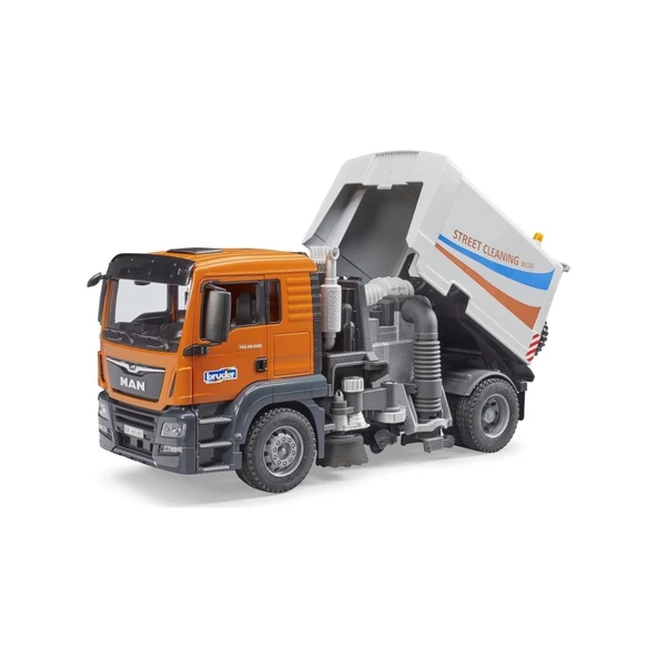 Bruder Man Tgs Cadde Süpürme Aracı 03780 Lisanslı Ürün ürün görseli 1