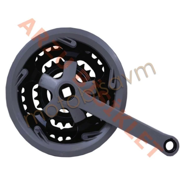 3 LÜ AYNAKOL PLASTİK KAPLI [GRİ] 48 T. INDEX