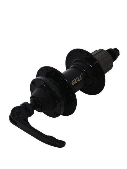 MTB ARKA HAZNE RULMANLI 32 DELİK ALÜMİNYUM B43 [SİYAH] [MANDALLI - Resim 2