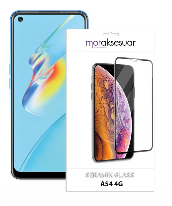 Oppo A54 4G Seramik Ekran Koruyucu Esnek Parlak Cam