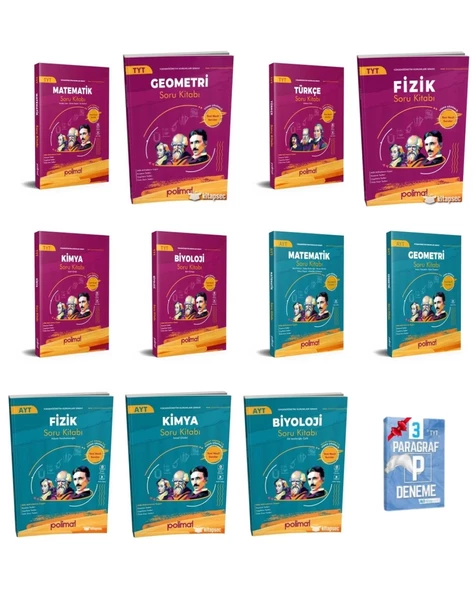 TYT-AYT Kazandıran Sayısal Full Set ( 12 Kitap )