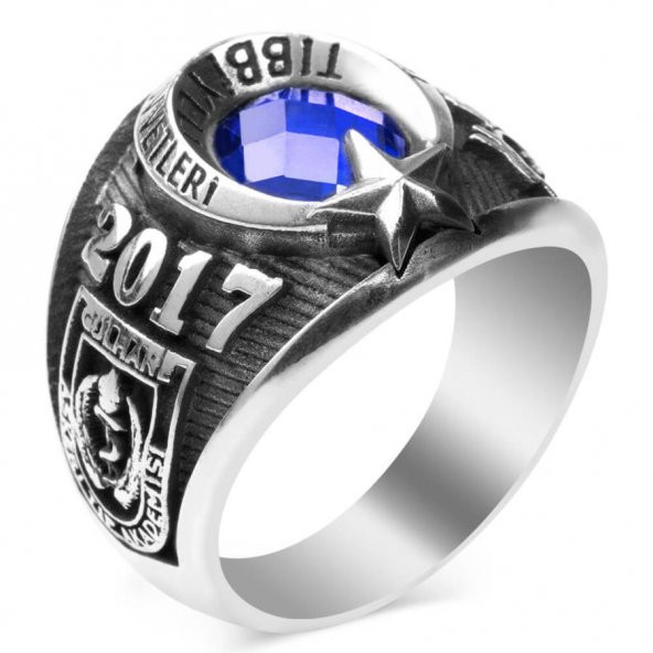 Gülhane Askeri Tıp Akademisi (Tıbbiye) Yüzüğü - Resim 7