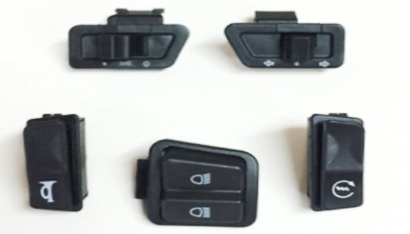 DÜĞME SETİ 5 " Lİ SCOOTER - ARORA SPECIAL-ALFA - 2