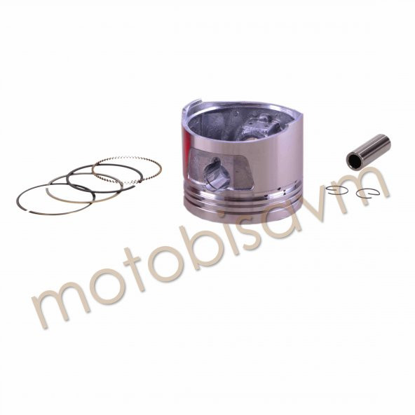 PİSTON - SEGMAN TAKIMI 62 mm- 13 Pernolu CG 125 ürün görseli 1