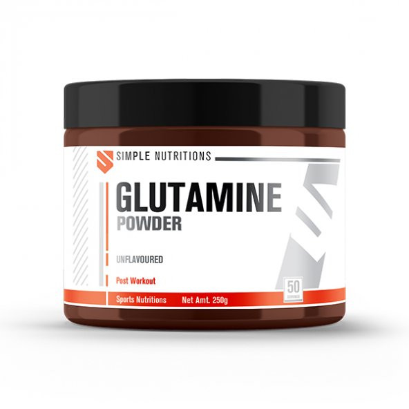 Simple Nutritions Glutamine Unflavoured 250 gr 2 Adet (500 gr)