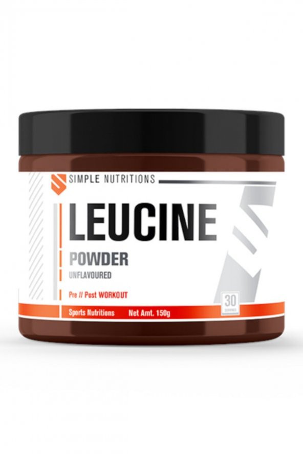 Simple Nutritions L-Leucine Unflavoured 150 gr (30 Servis)