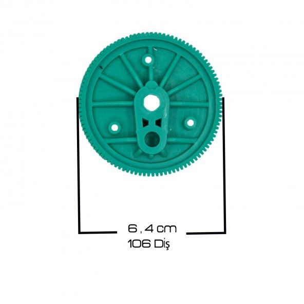 Ford Connect , Transit , Tourneo için Arka Silecek Motor Dişlisi - 5