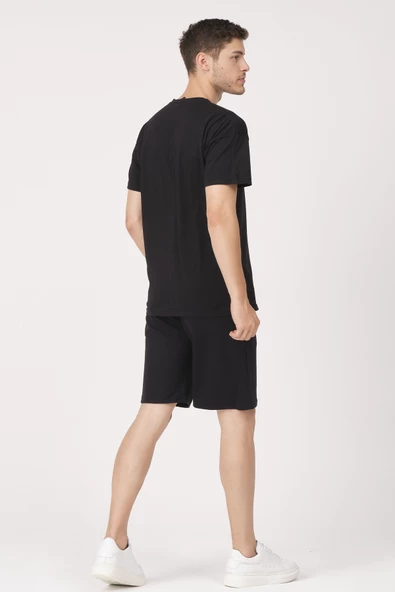Erkek Şort T-Shirt Eşofman Takımı - 9