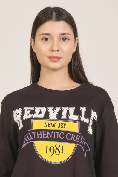 Baskılı Duble Kol Tshirt - 12