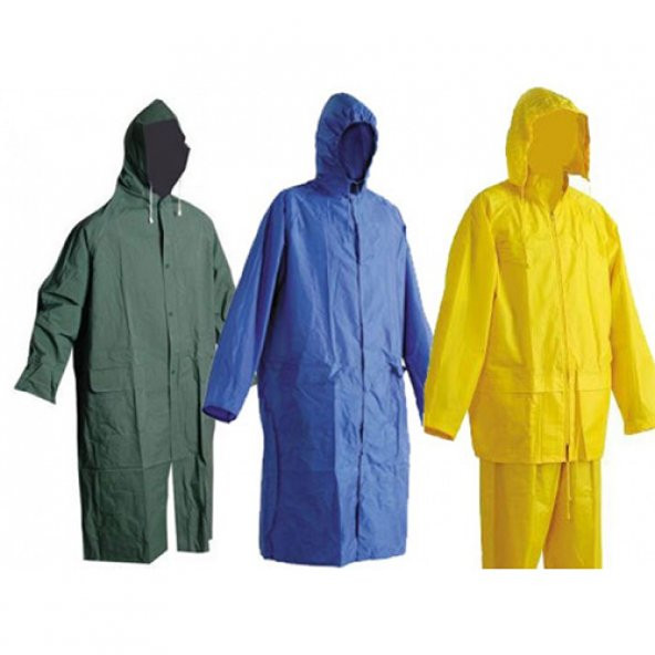 NalburTEK İmperteks Yağmurluk Pardesü Sarı - 2