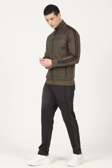 Digital Dalgıç Kumaş Erkek Eşofman Takımı - Resim 11