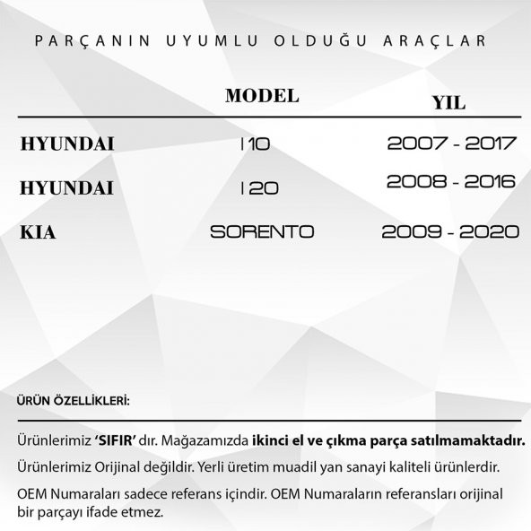 Hyundai İ20, İ10,Kia Sorento için Airbag Zemberek / Sargısı - 2