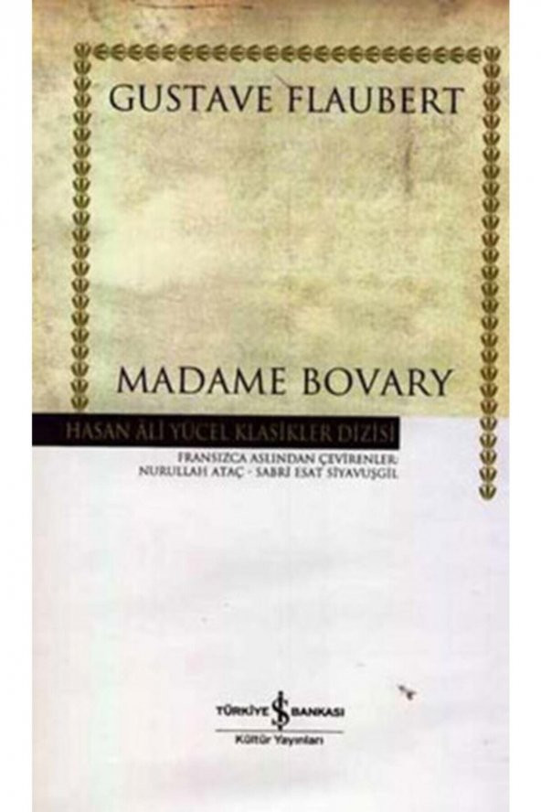 Madame Bovary Gustave Flaubert İş Bankası Yay / U77774