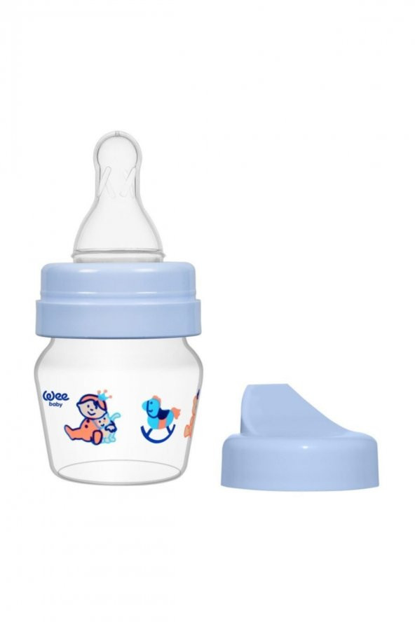 Wee Baby 778 Mini Pp Alıştırma Bardağı Seti 30 Ml Mavi