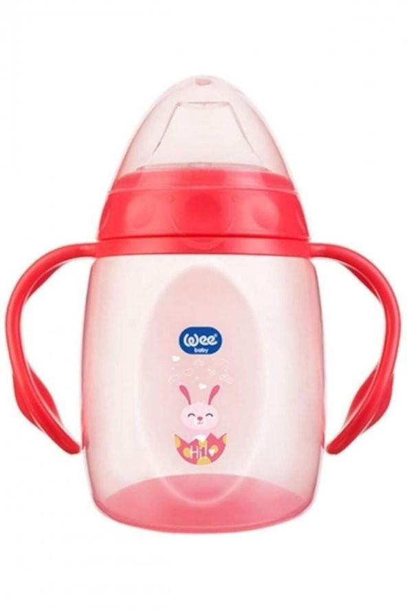 Wee Baby 169 Kulplu Alıştırma Bardağı 250 Ml - Pembe