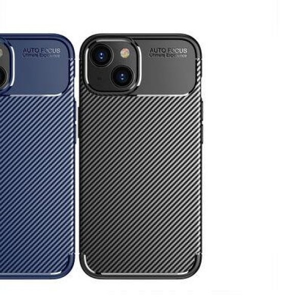 Apple iPhone 14 Plus Kılıf Deri Görünümlü Negro Silikon Kapak - 9