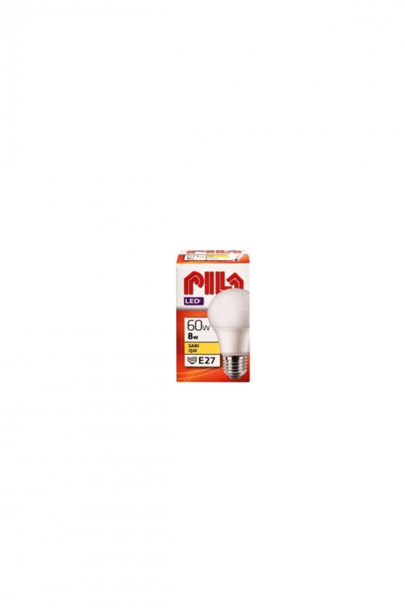 Philips Phılıps Pıla Led A60 8-60 E27 827 Sarı (967449)