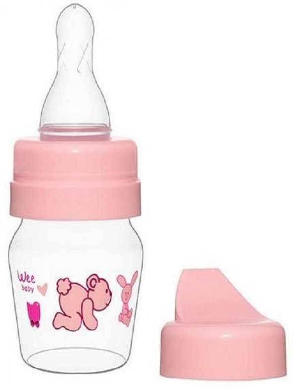 Wee Baby Wee 778 Mini Alıştırma Bardağı Seti 30 ml PEMBE