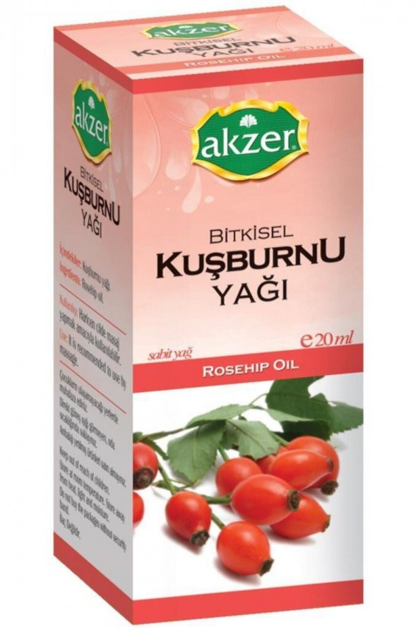 Akzer Kuşburnu Yağı 20 Ml.