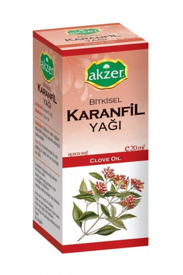 Akzer Karanfil Yağı 20 Cc