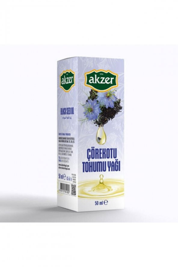 Akzer Çörek Otu Yağı 50 Ml.