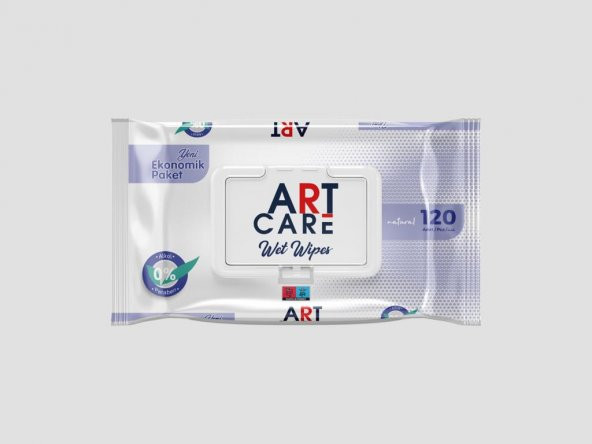 ART CARE Art Care Natural Islak Havlu 120li